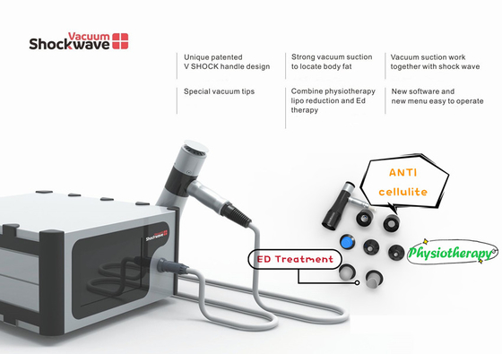 衝撃波の真空のセルライトはPhsio療法のための機械を減らす