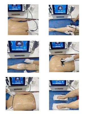 3台スポーツの傷害およびセルライトの効果のボディ物理療法のための1台のTecarのDiathermy EMSの衝撃波機械に付き