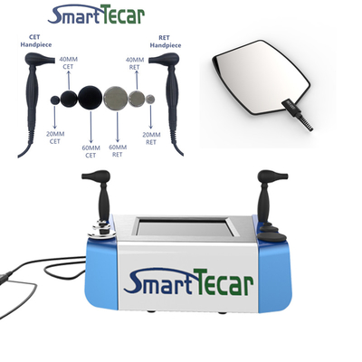 60Hz 40MMヘッドにTecar療法機械足首の苦痛のマッサージRFの表面持ち上がること