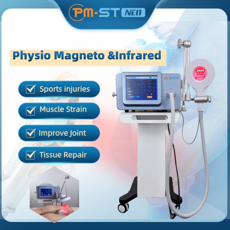 低いレーザーINRSの赤外線Physio磁石療法機械磁気PluseのMagnetotherapy装置