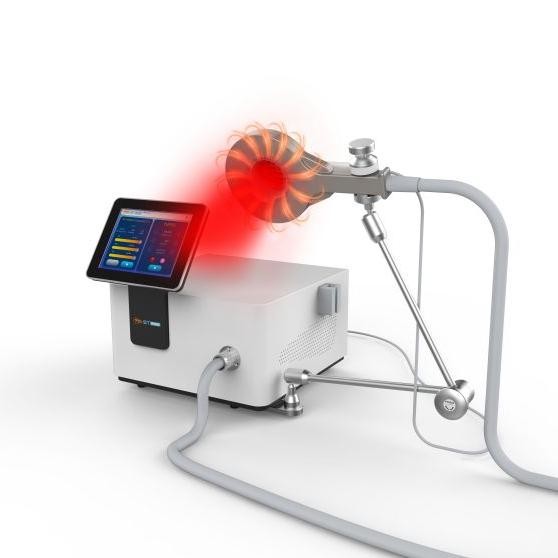 近い赤外線レーザーとの4 Tesla Emttの磁石療法機械Transductionの身体検査