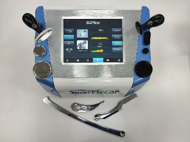 Diathermy RF熱スペインのスポーツの傷害のためのスマートなTecar Physio療法機械448KHz