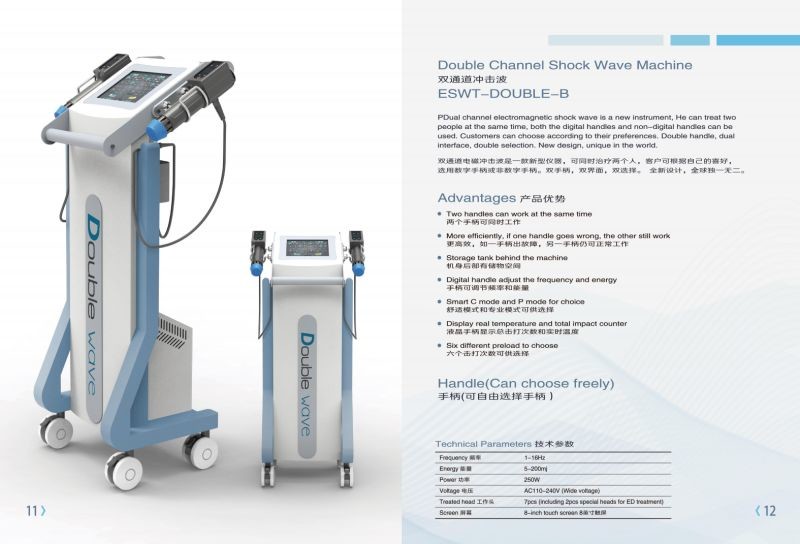 勃起不全中国/衝撃波のCryotherapyの細くのための衝撃波療法機械音響ED