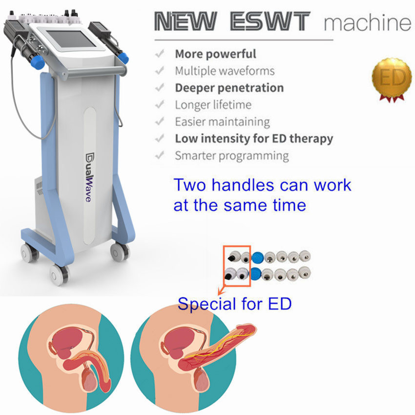 EDのtretmenのためのErcectileの機能障害ED ESWT療法機械衝撃波